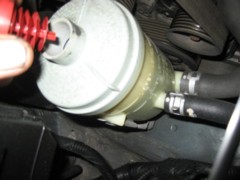 Checking of Power steering oil level